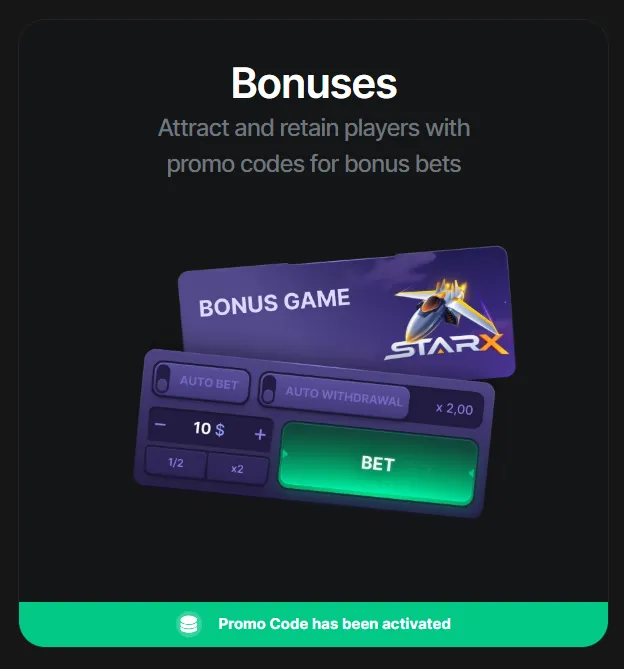 starx bonuses